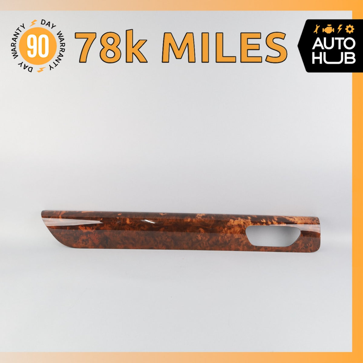 06-13 Bentley Continental Flying Spur Rear Left Door Panel Trim Panel OEM 78k - photo 1