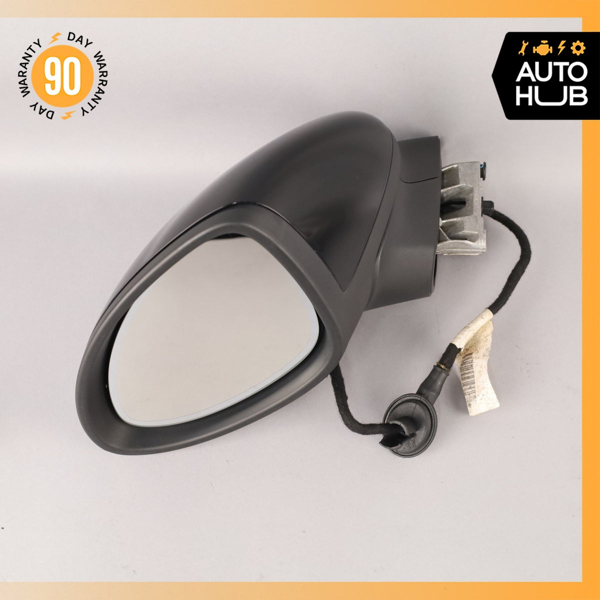 11-14 Porsche Cayenne 958 Left Driver Side Rear View Door Mirror Black OEM - photo 2