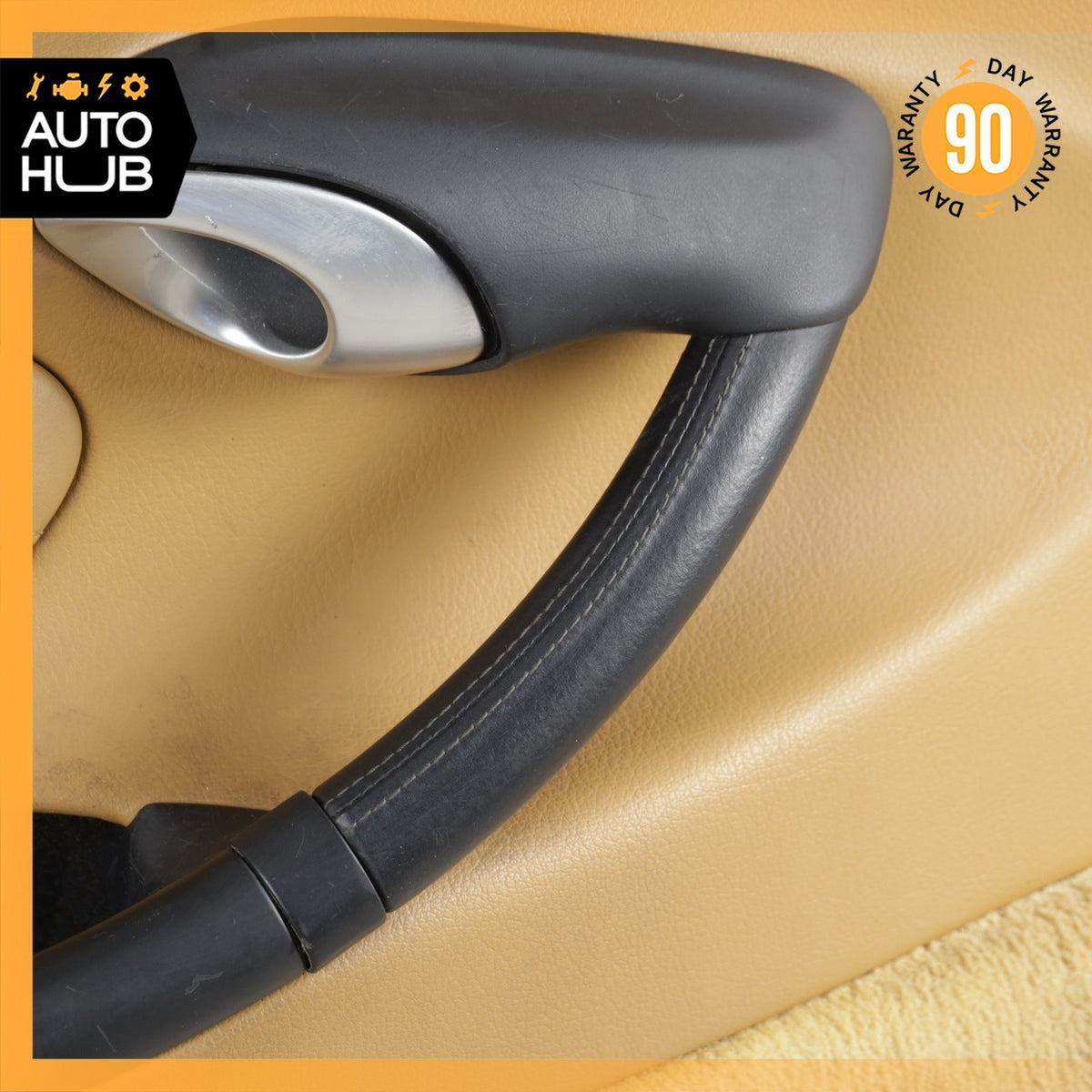00-04 Porsche Boxster 986 Front Left Side Interior Door Panel Trim Beige OEM - photo 9