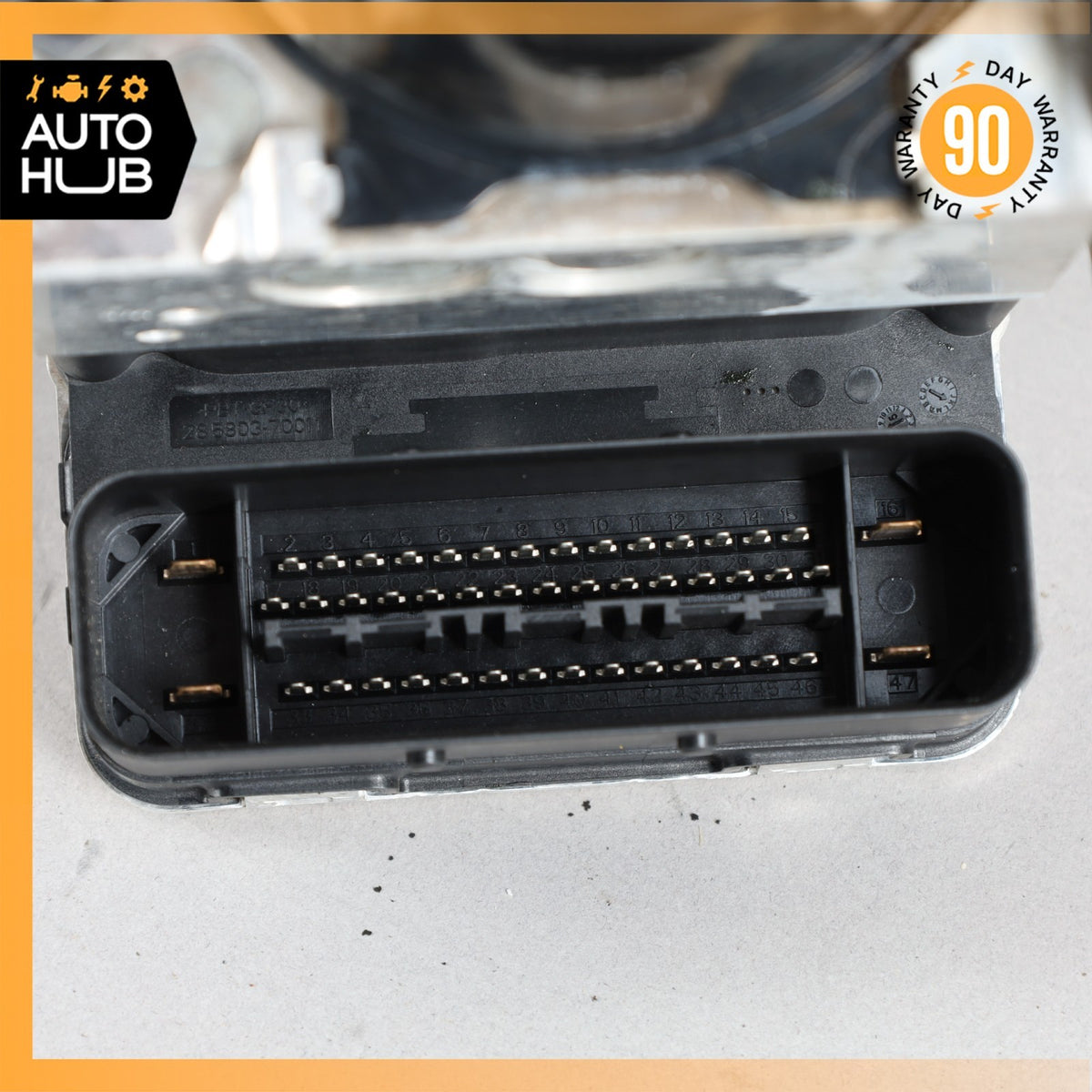 15-16 Porsche Macan 95B ABS Hydraulic Pump Control Module 95B614517F OEM 72k - photo 4