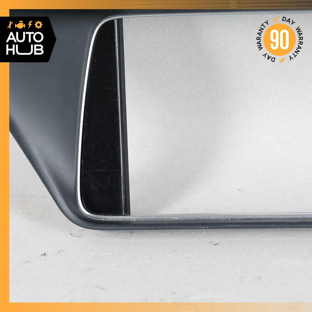 14-17 Mercedes W207 E350 E550 Dashboard Display Screen Trim Bezel Cover OEM - photo 3