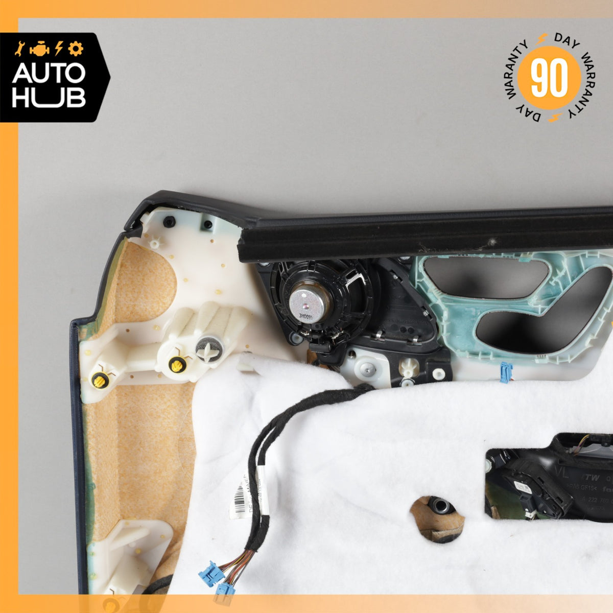 14-17 Mercedes W222 S550 S550e Front Left Driver Side Door Panel Black OEM - photo 16