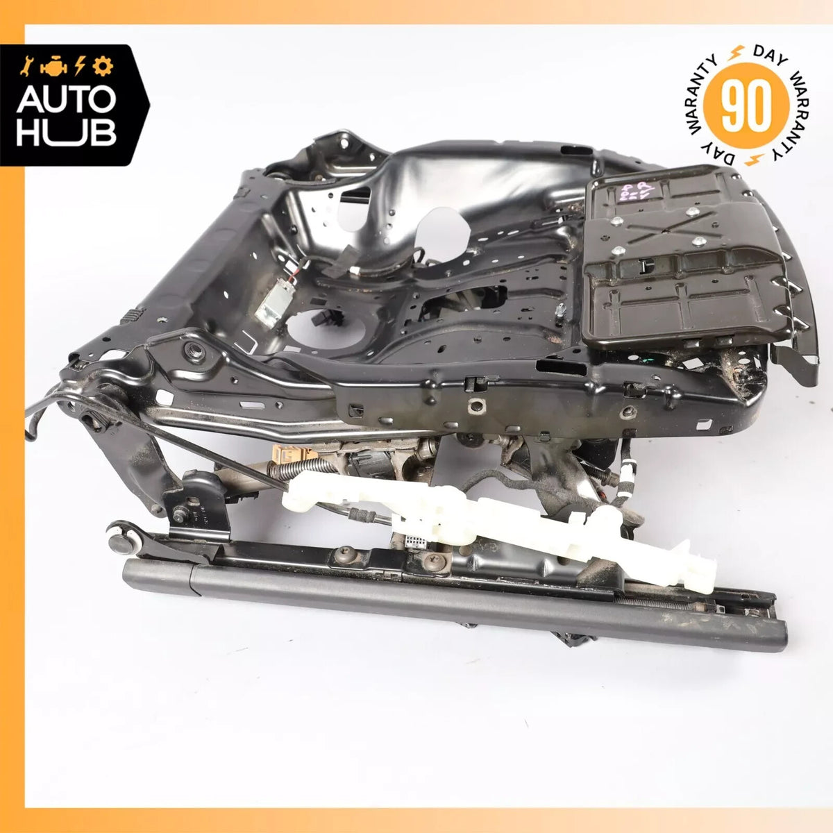 11-24 Porsche Cayenne 958 Lower Seat Track Rail Frame Front Right Side OEM - photo 9