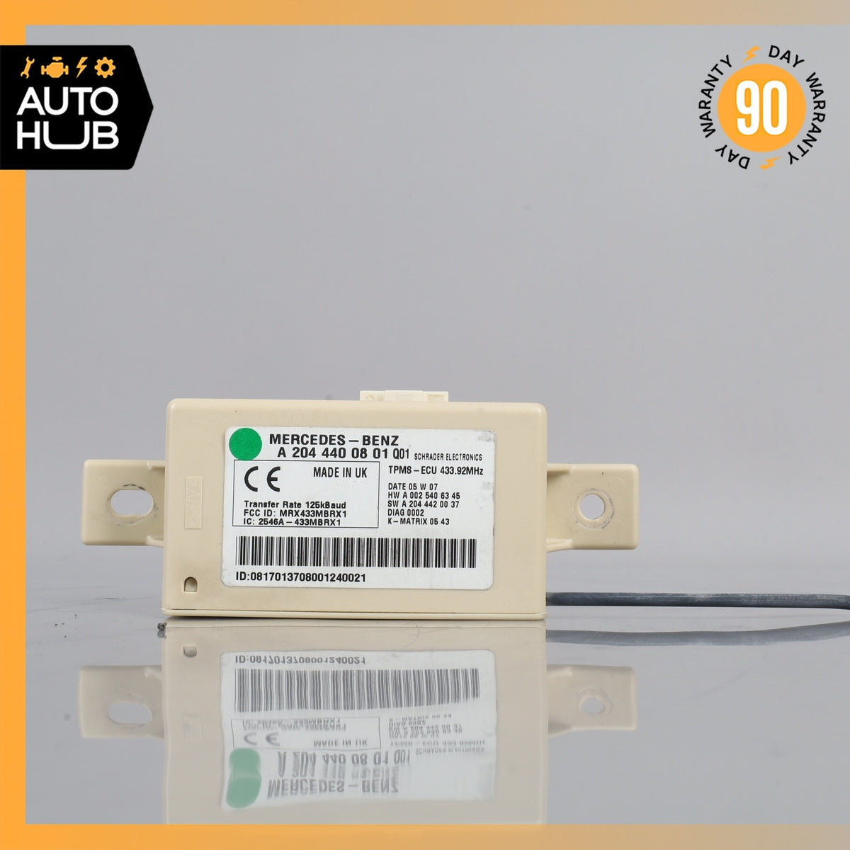 08-11 Mercedes W204 C63 C350 Tire Pressure Monitoring System TPMS Receiver OEM - photo 6