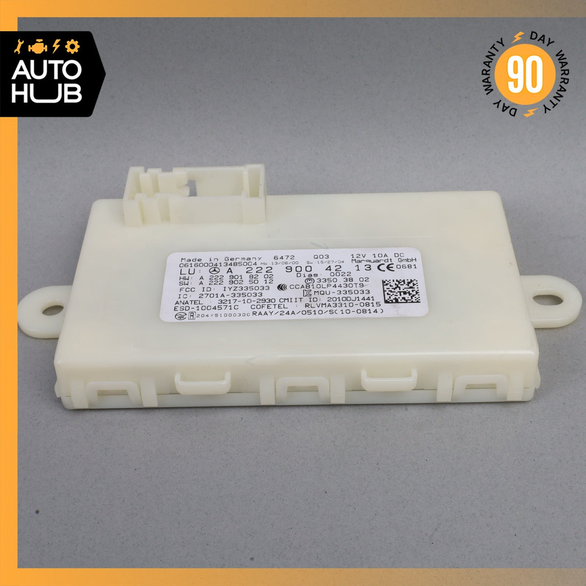 15-18 Mercedes W205 C63 C43 AMG Keyless Go Entry Control Module OEM - photo 4