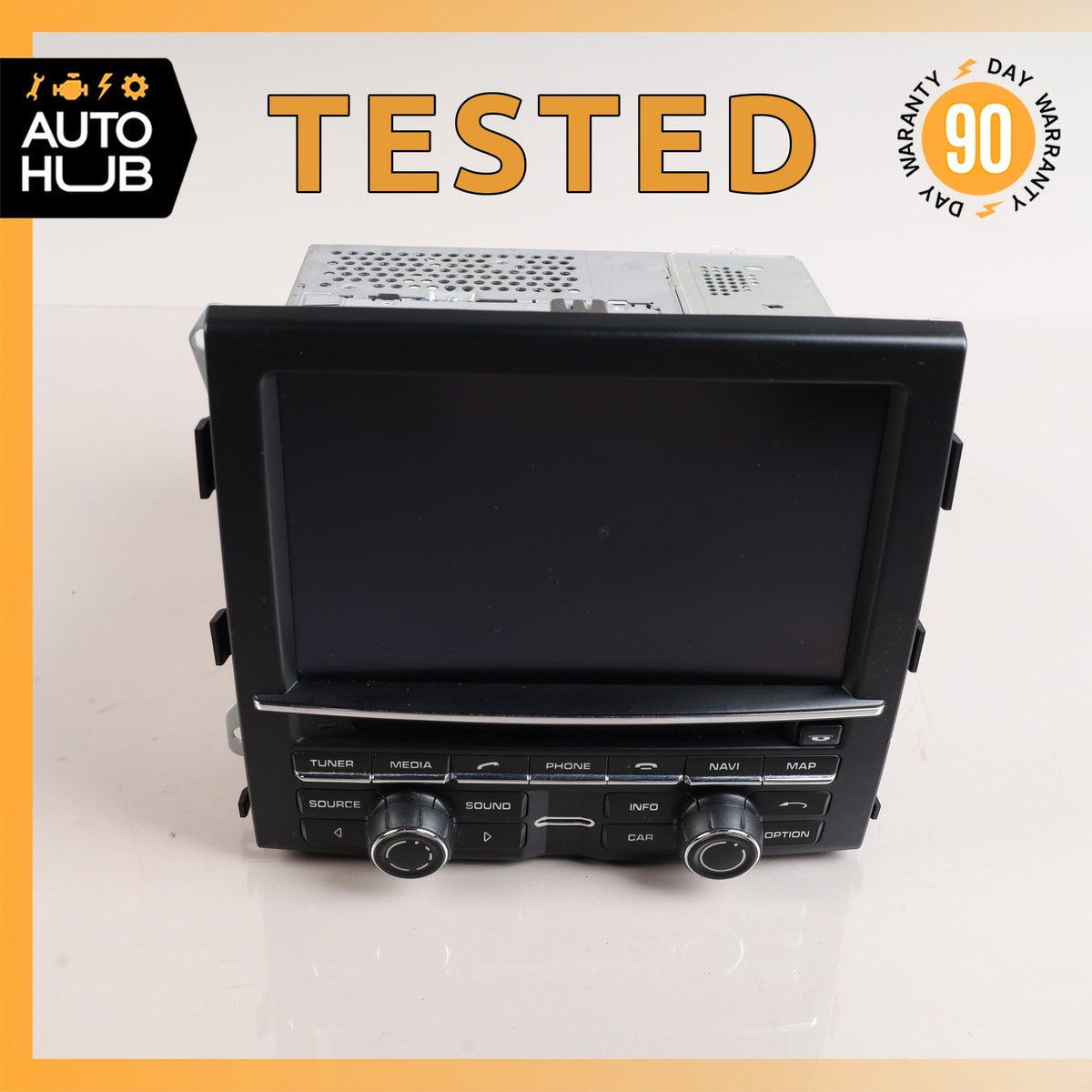 13-16 Porsche Cayenne 958 Command Head Unit Navigation Radio 95864296323 OEM - photo 1