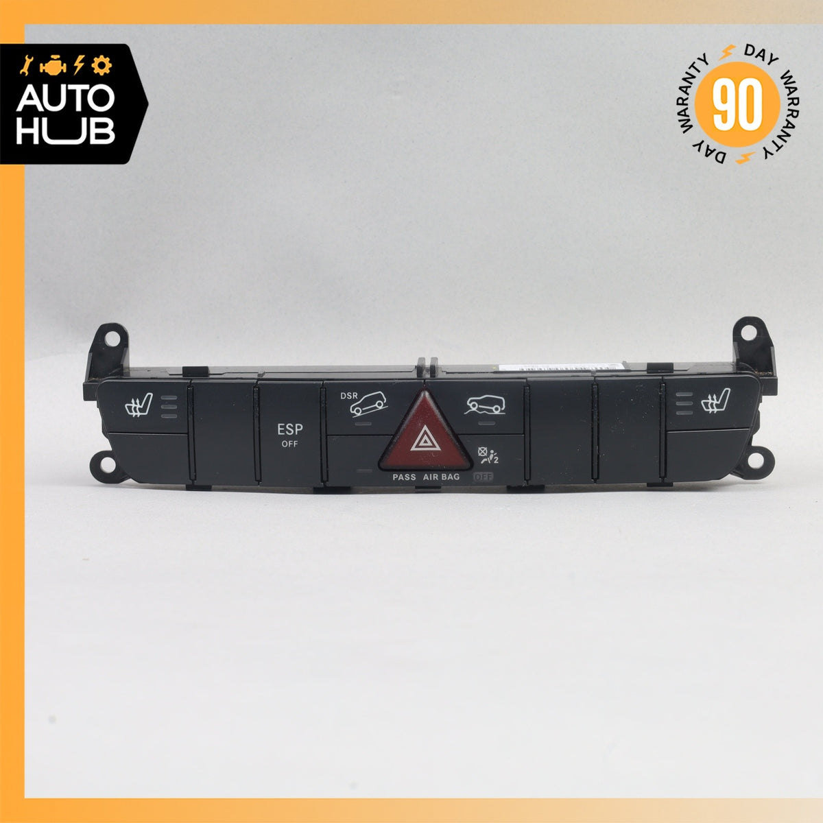 06-12 Mercedes W164 ML350 GL450 Dash Hazard Heated Seats ESP Control Panel OEM - photo 1