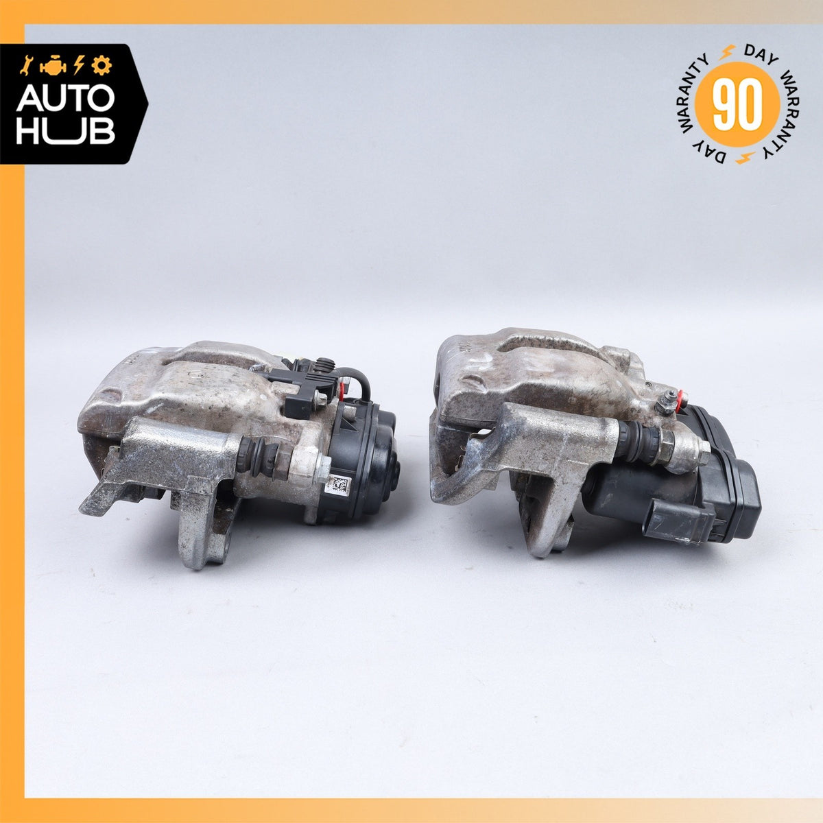Mercedes W166 ML350 GLE350 Rear Brake Calipers w/ Actuator Set 1664230281 OEM - photo 14