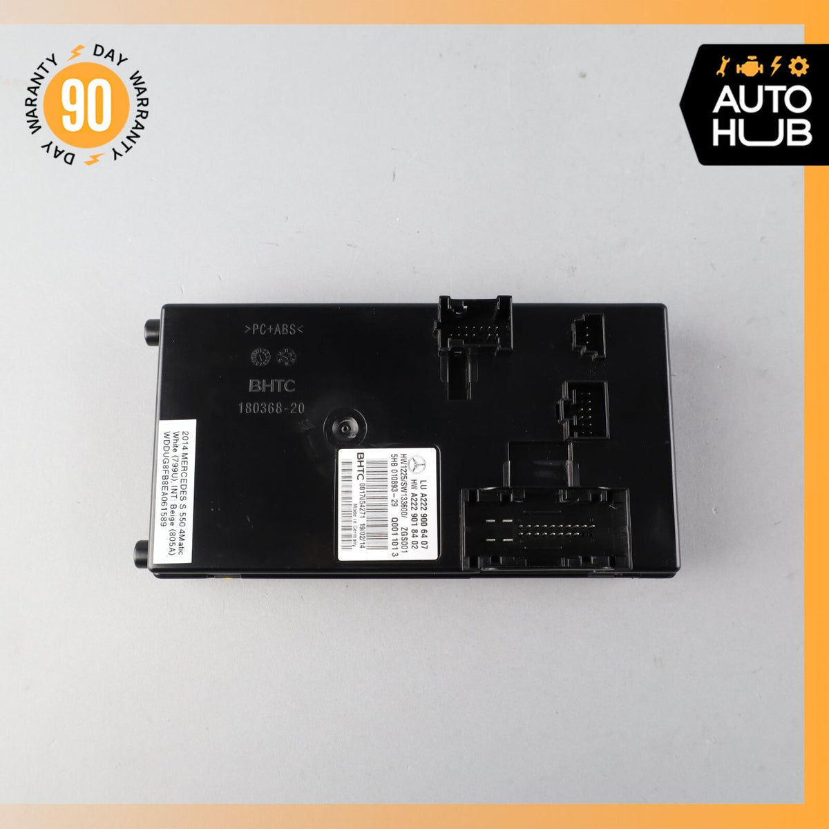 2014 Mercedes W222 S550 Temperature A/C Climate Control Module Unit OEM - photo 6