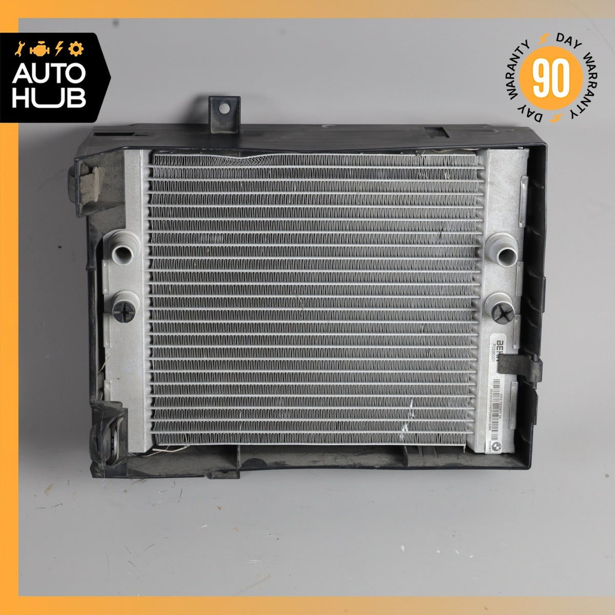 07-14 BMW E70 X5 X6 Left Driver Side Auxiliary Water Radiator OEM - photo 7