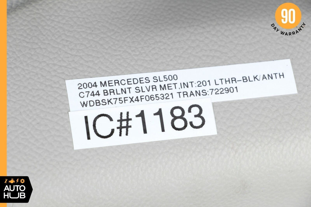 03-06 Mercedes R230 SL500 SL55 Front Left Side Interior Trim Panel A Pillar OEM - photo 12
