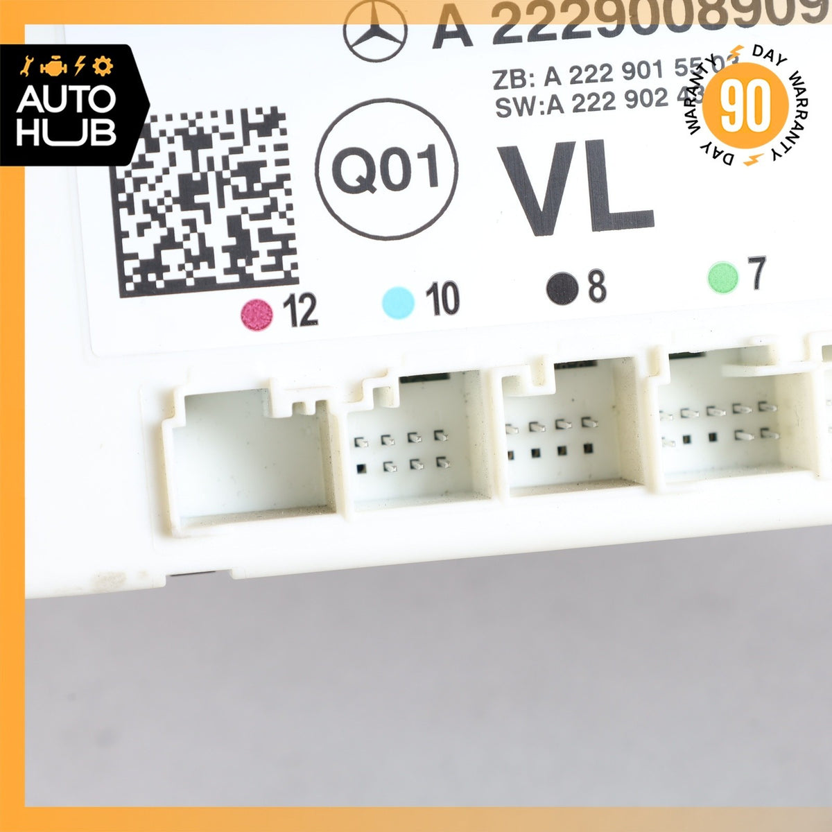 Mercedes W222 S65 AMG Front Left Driver Side Door Control Module 2229008909 OEM - photo 8
