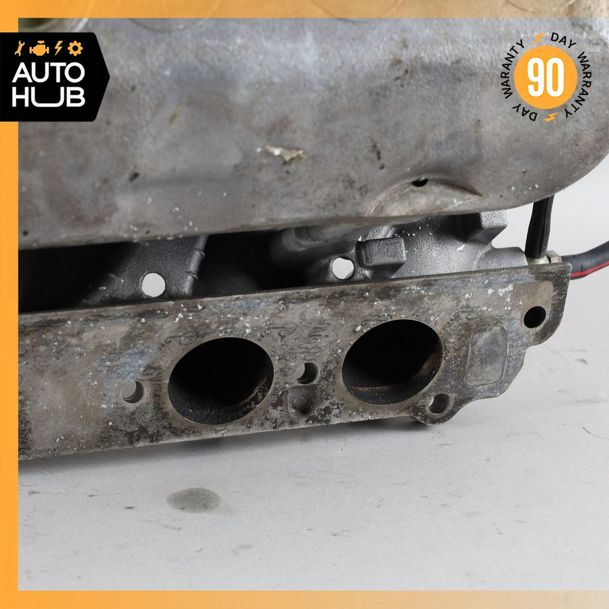 86-91 Mercedes W126 420SEL M116 Air Intake Manifold w/ Throttle Body OEM - photo 16