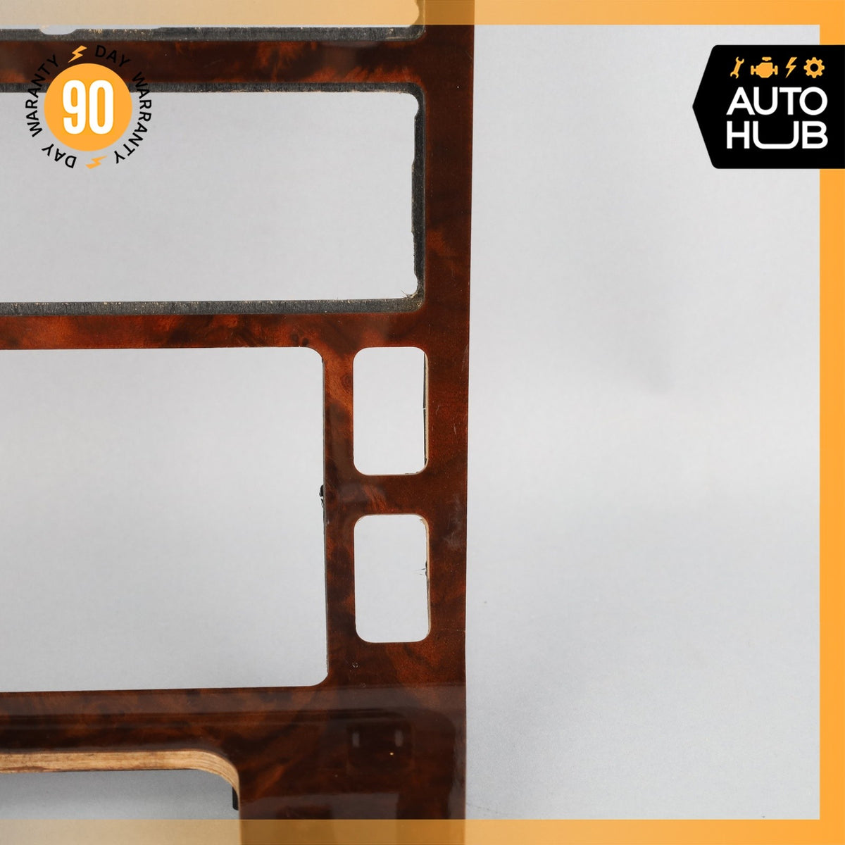 96-99 Mercedes W140 CL600 S500 Center Console Trim Bezel Wood OEM - photo 5