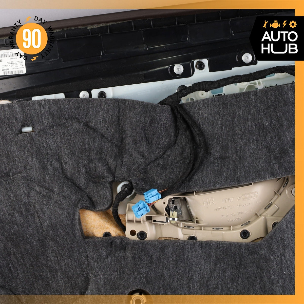 14-20 Mercedes W222 S550 S63 AMG Rear Right Door Panel Exclusive OEM 87k - photo 16
