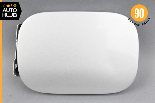 01-07 Mercedes W203 C230 C32 AMG C320 Fuel Gas Tank Lid Door Cover Silver OEM - photo 1