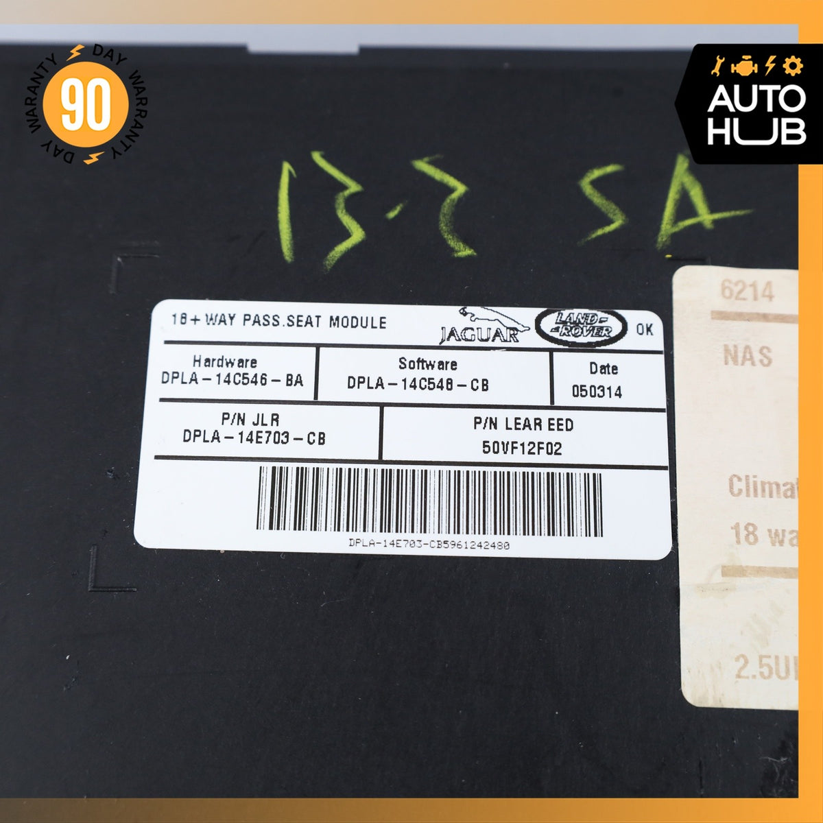 LR Range Rover Sport L494 L405 Front Right Seat Module Unit LR052078 OEM - photo 9