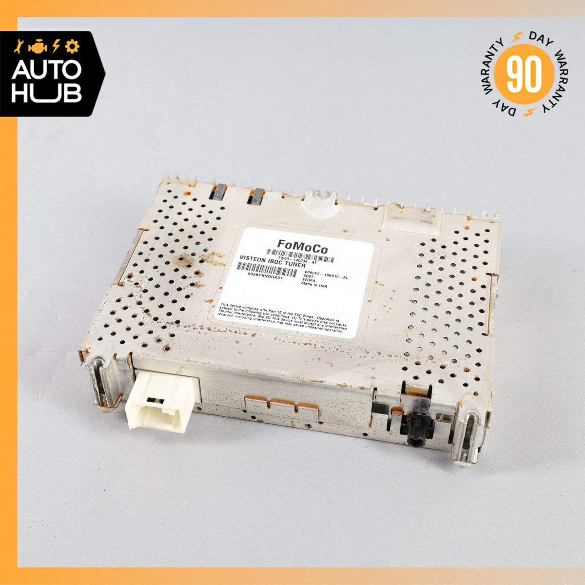 2010 Jaguar X150 XK Radio Receiver Tuner Module 7W9319C034AE OEM - photo 2
