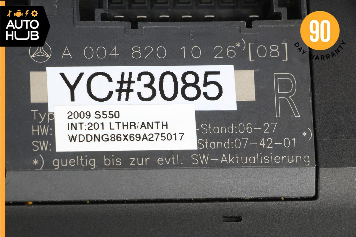 07-13 Mercedes W221 S550 S400 Front Right Side Under Seat Control Unit OEM - photo 9