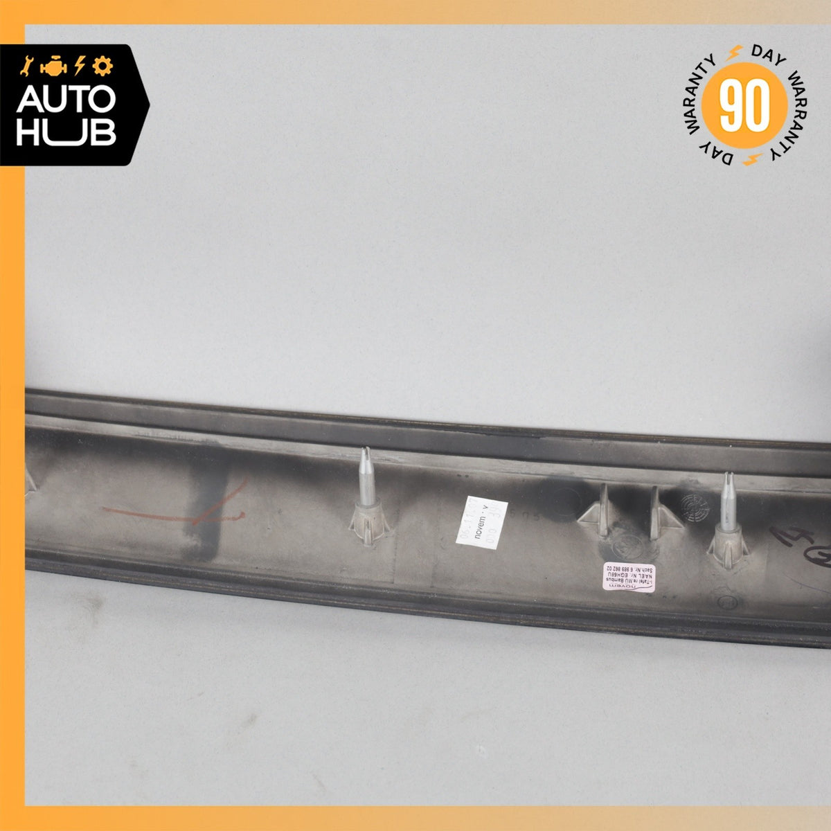 08-10 BMW E60 550i Dashboard Center Cover Panel Trim Molding w/ AC Vent OEM - photo 13