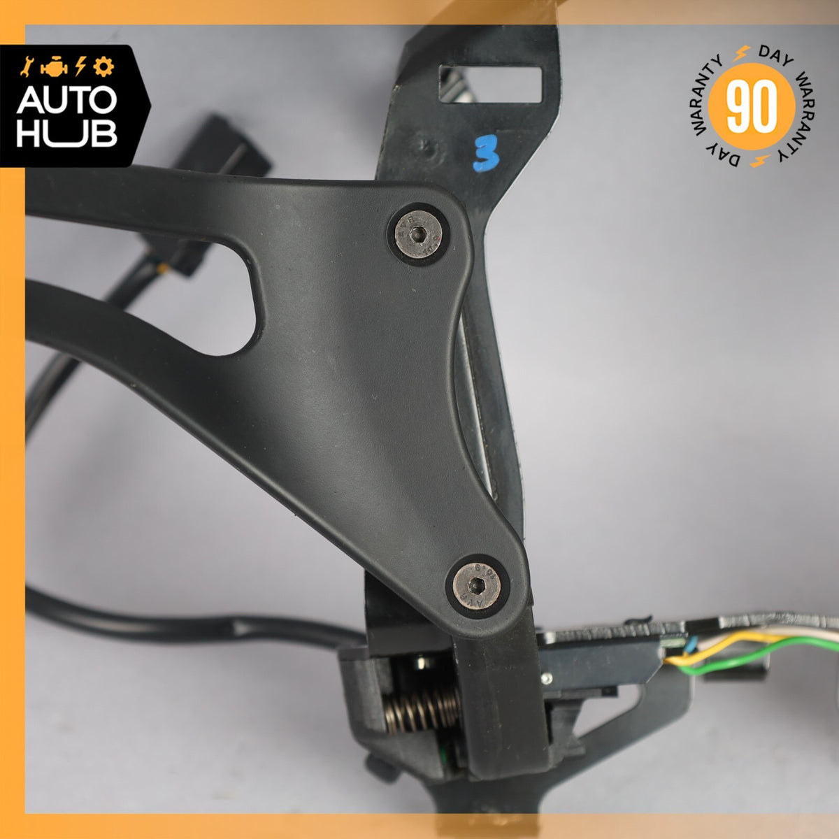 03-13 Maserati Quattroporte M139 Steering Wheel Paddle Shifters Set OEM - photo 3