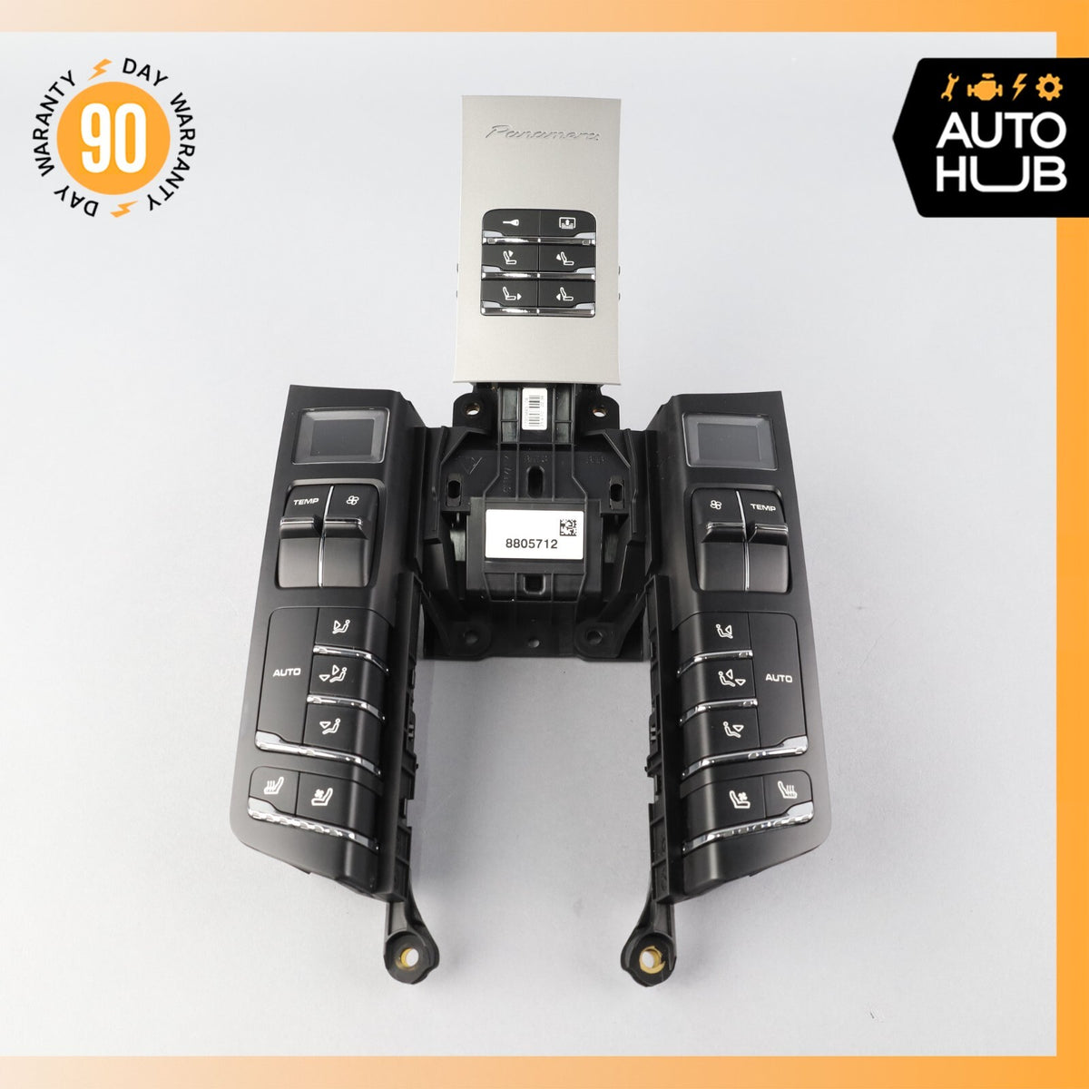 10-13 Porsche Panamera Turbo 970 Rear Temperature Controller OEM 87k - photo 3