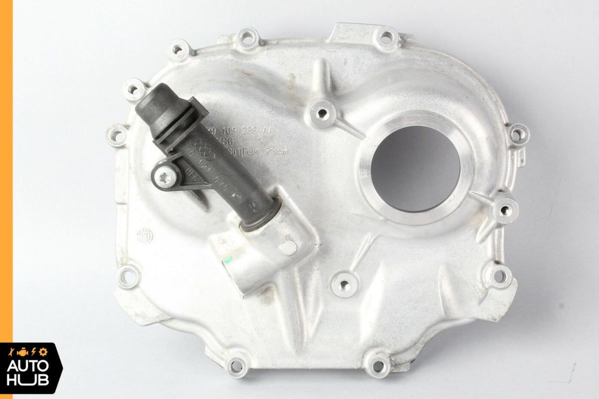 11-17 Audi D4 A8 A8L Right Cylinder Head Timing Chain Cover 079109286A_ OEM - photo 4