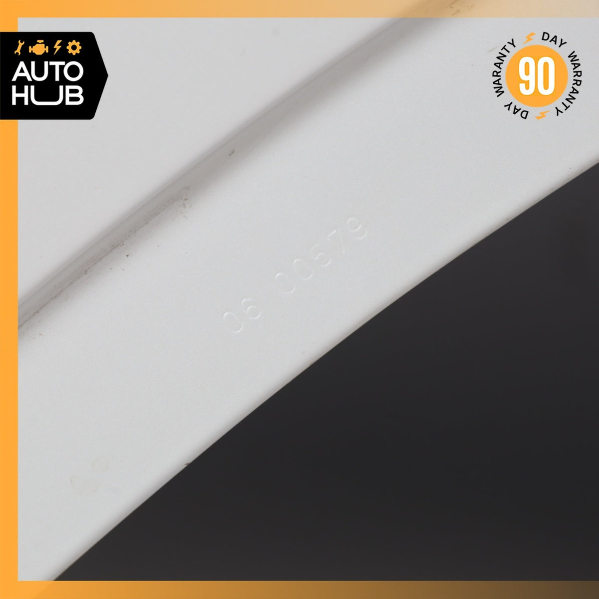 BMW X1 E84 Right Passenger Side Fender Assembly White OEM - photo 13