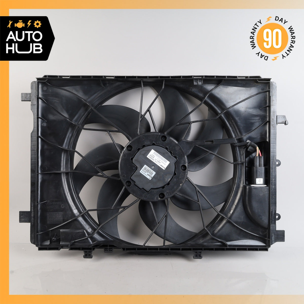 08-20 Mercedes X204 GLK350 C350 Engine Radiator Cooling Fan Motor Assembly OEM - photo 10