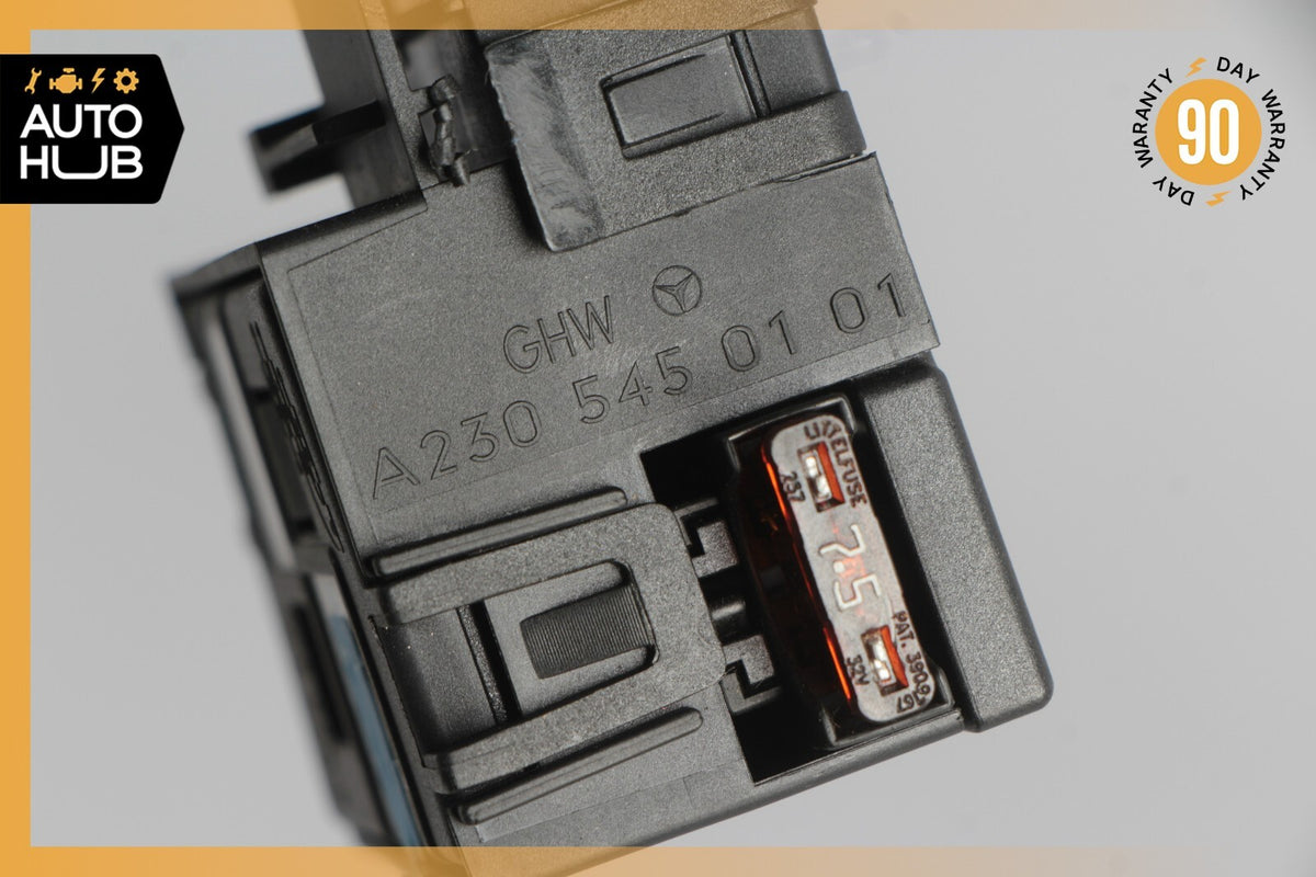 03-12 Mercedes R230 SL500 SL55 Right Side Trunk Junction Box 2305450101 OEM 78k - photo 7