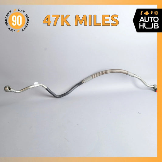 04-19 Maserati GranTurismo M145 Transmission Oil Cooler Line Hose Pipe OEM 47k - photo 1
