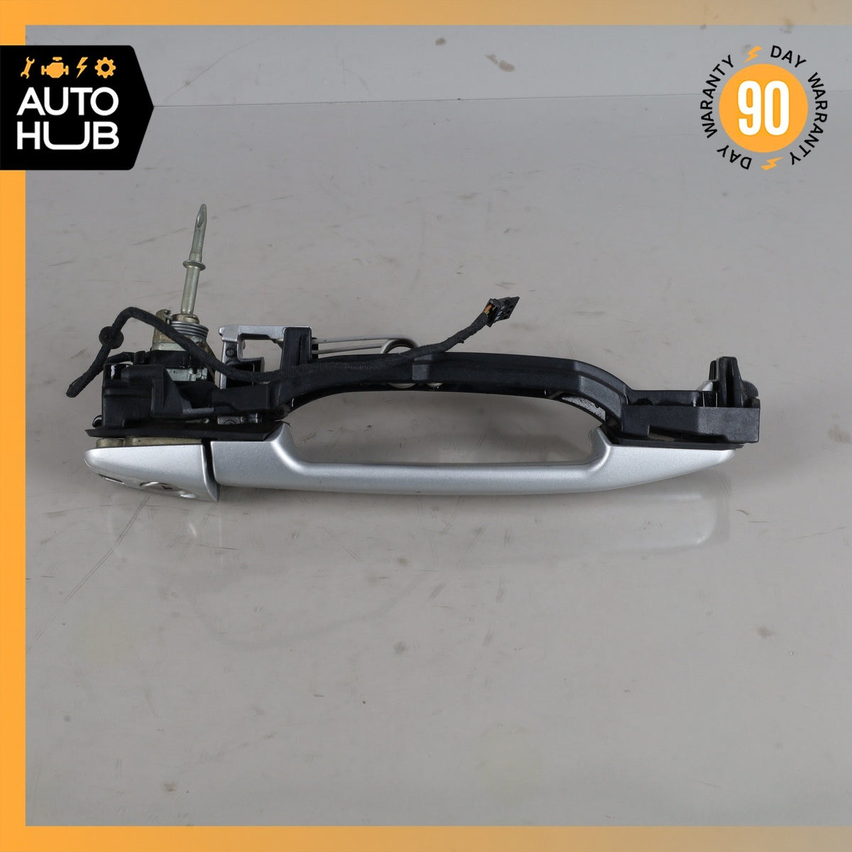 98-03 Mercedes W210 E430 E55 AMG Front Left Driver Side Door Handle Silver OEM - photo 5