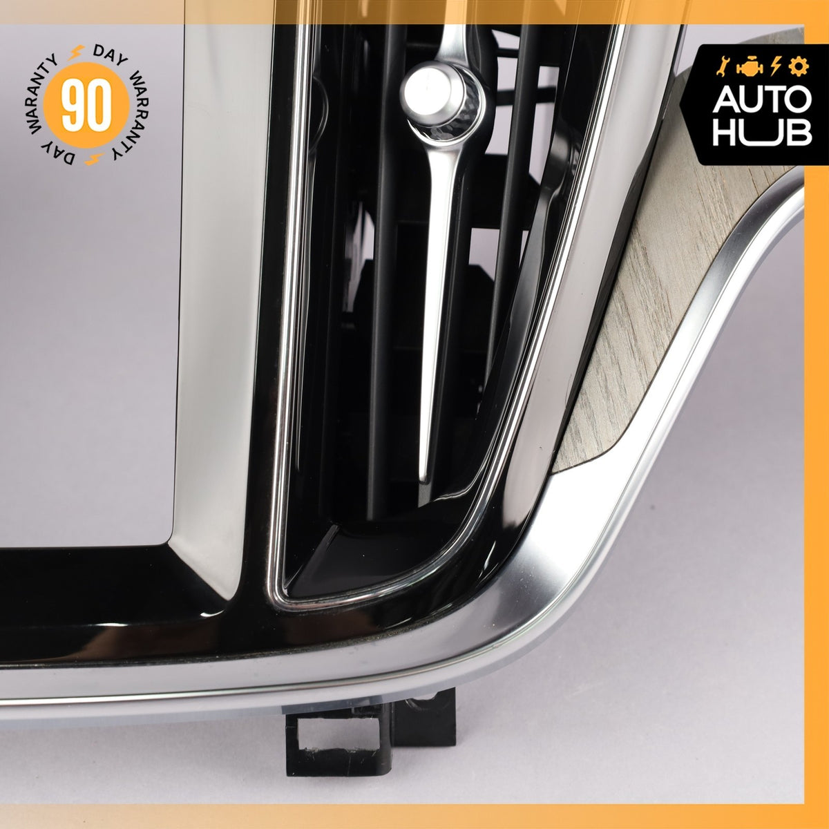 19-25 Volvo S60 V60 Front Dashboard Center A/C Air Vent w/ Trim OEM 60k - photo 8
