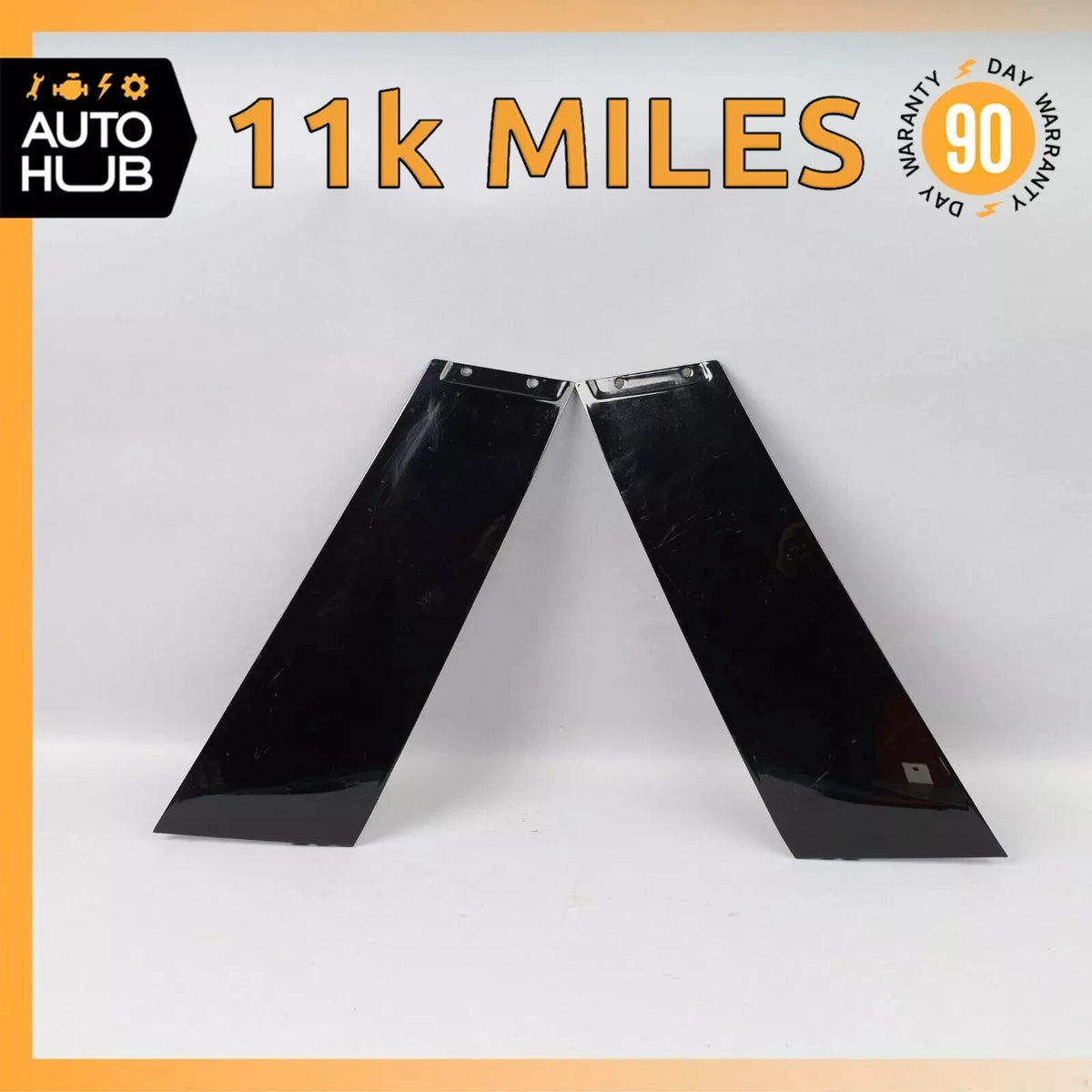 10-16 Aston Martin Rapide Left & Right Door Window B-Pillar Molding Set OEM 11k - photo 1