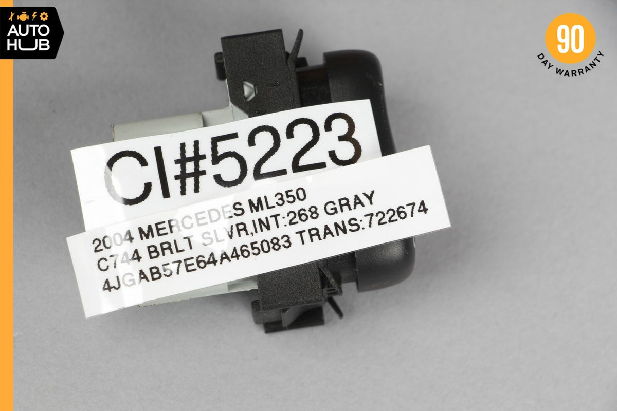 02-05 Mercedes W163 ML350 ML320 Rear Window Wiper Switch Button 1638203410 OEM - photo 8