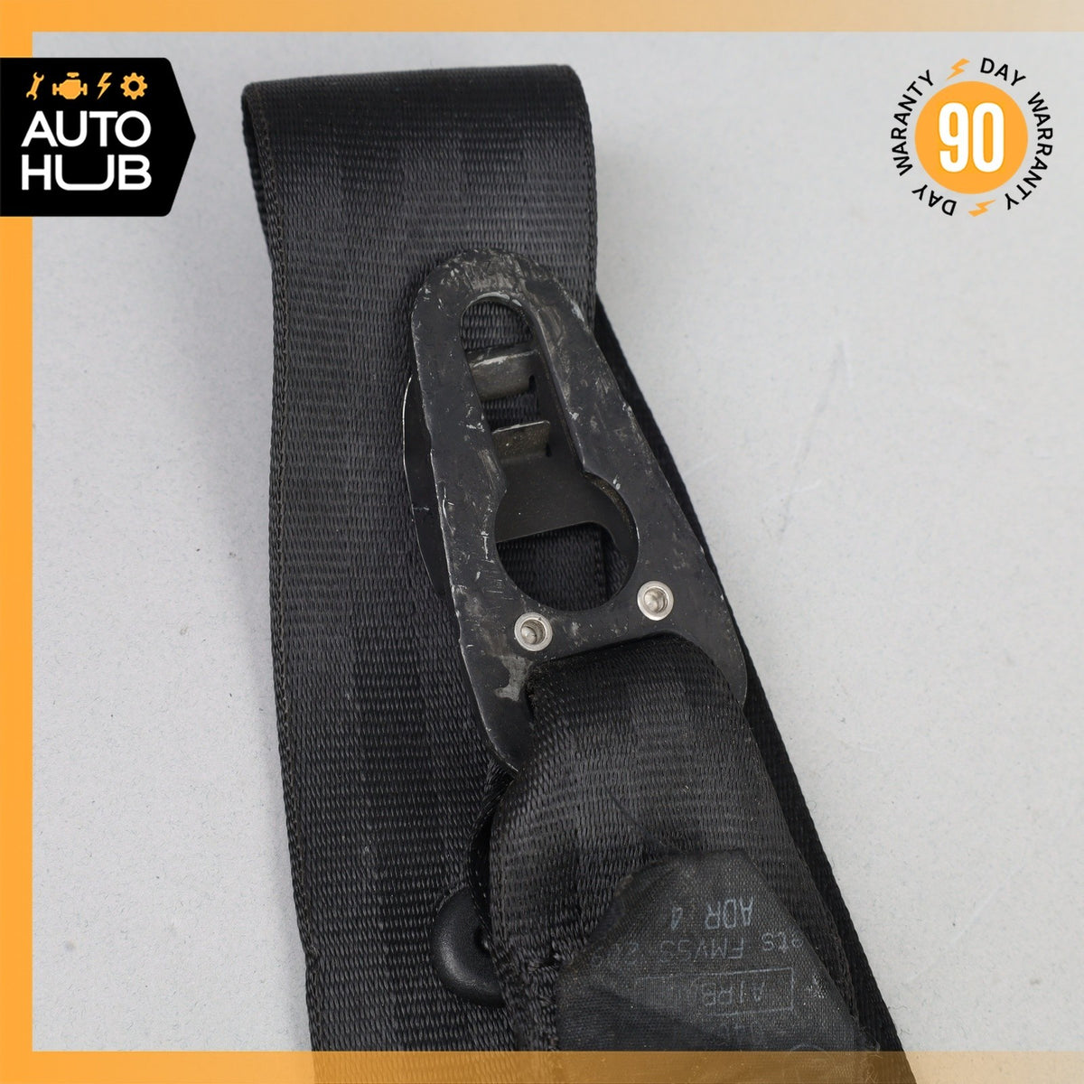 Porsche Cayenne 955 Front Right Passenger Side Seat Belt Black OEM - photo 2