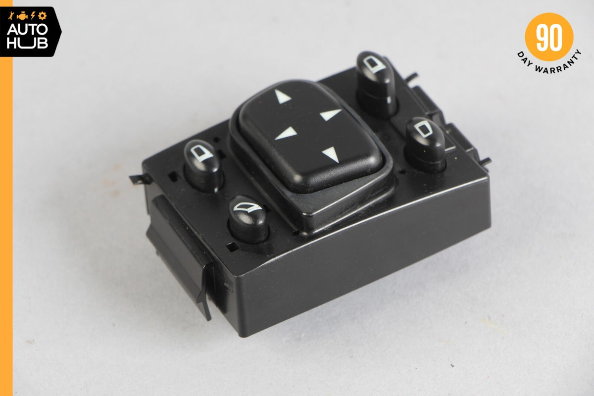 00-06 Mercedes W220 S430 CL55 AMG Side Rear View Mirror Adjust Switch Button OEM - photo 4