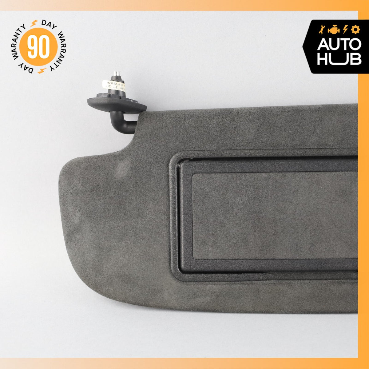 Mercedes W216 CL600 S63 AMG Left Side Sun Visor Shade Sunvisor Black Suede OEM - photo 6
