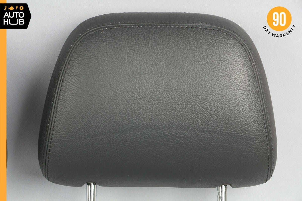 97-03 Mercedes W208 CLK430 CLK320 Front Seat Headrest Head Rest Black Set of 2 - photo 3