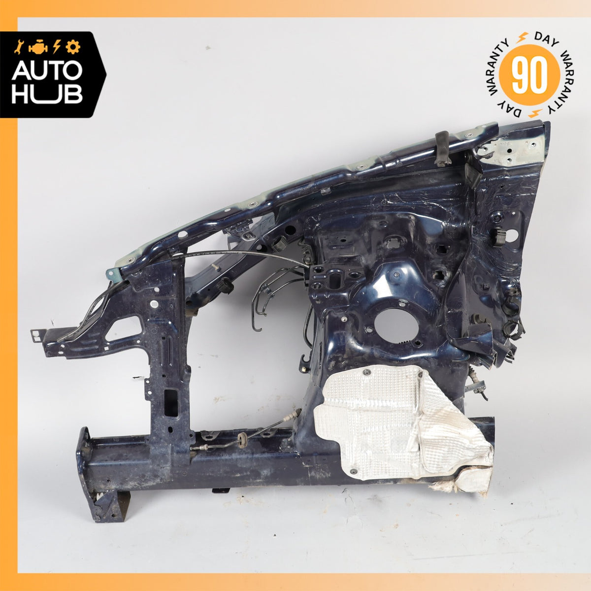 11-14 Porsche Cayenne 958 Front Right Side Frame Apron Beam Inner Fender OEM - photo 1