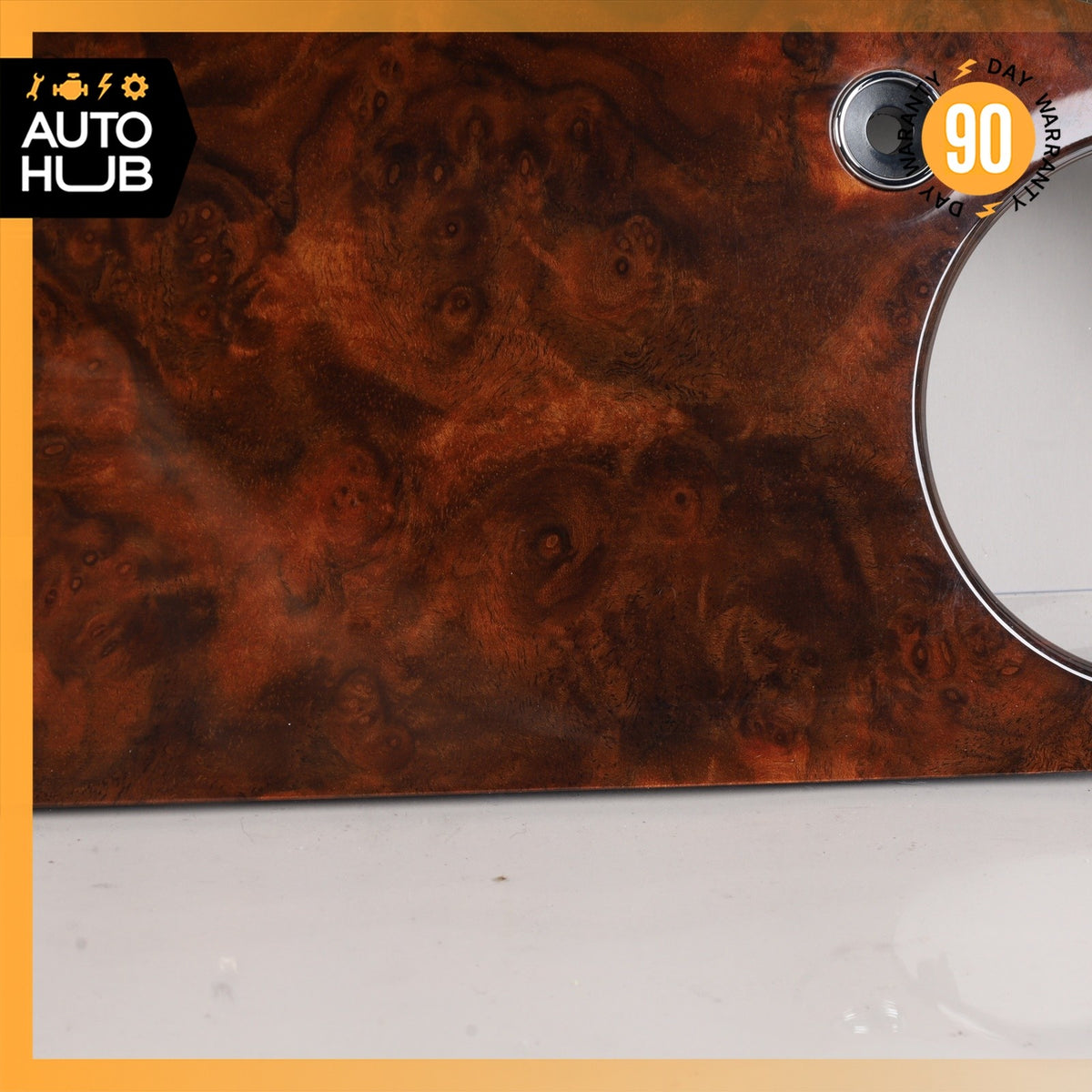 03-13 Bentley Continental GTC GT Right Dashboard Dash Trim Bezel Wood OEM 40k - photo 7