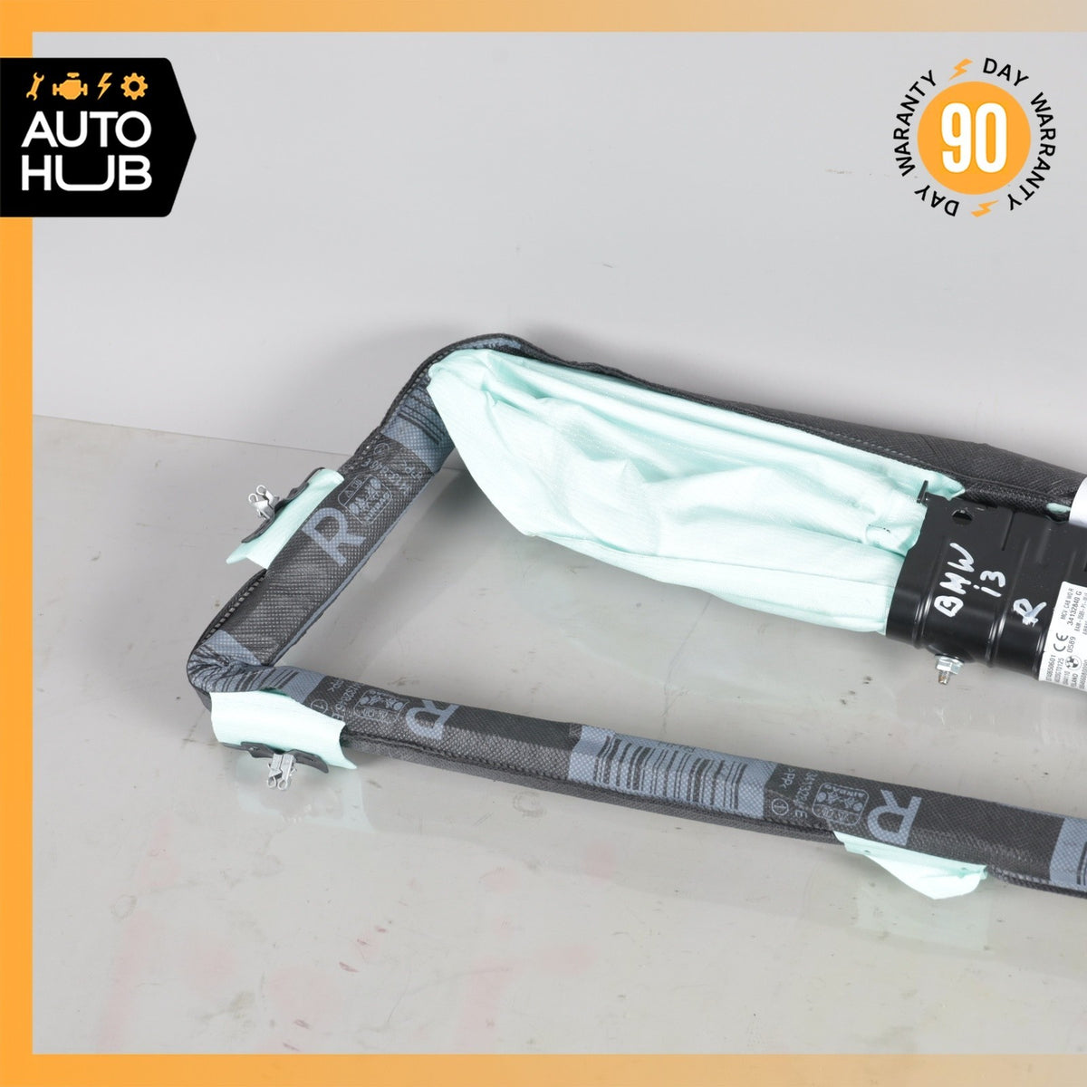 14-21 BMW i3 I01 Hybrid Right Passenger Side Roof Curtain Air Bag OEM 58k - photo 12
