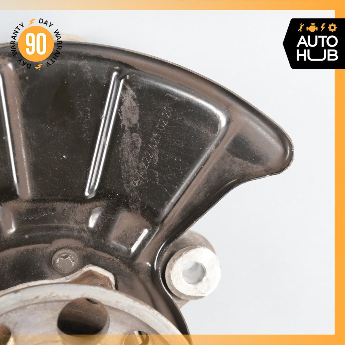 14-20 Mercedes W222 S450 S600 Rear Right Passenger Spindle Knuckle Hub OEM 28k - photo 3