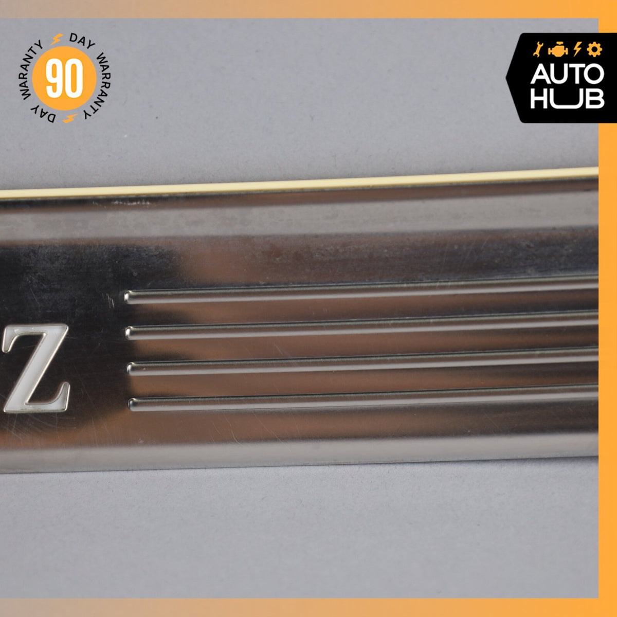 14-20 Mercedes W222 S600 S550 Rear Left Illuminated Door Step Sill Panel OEM - photo 5