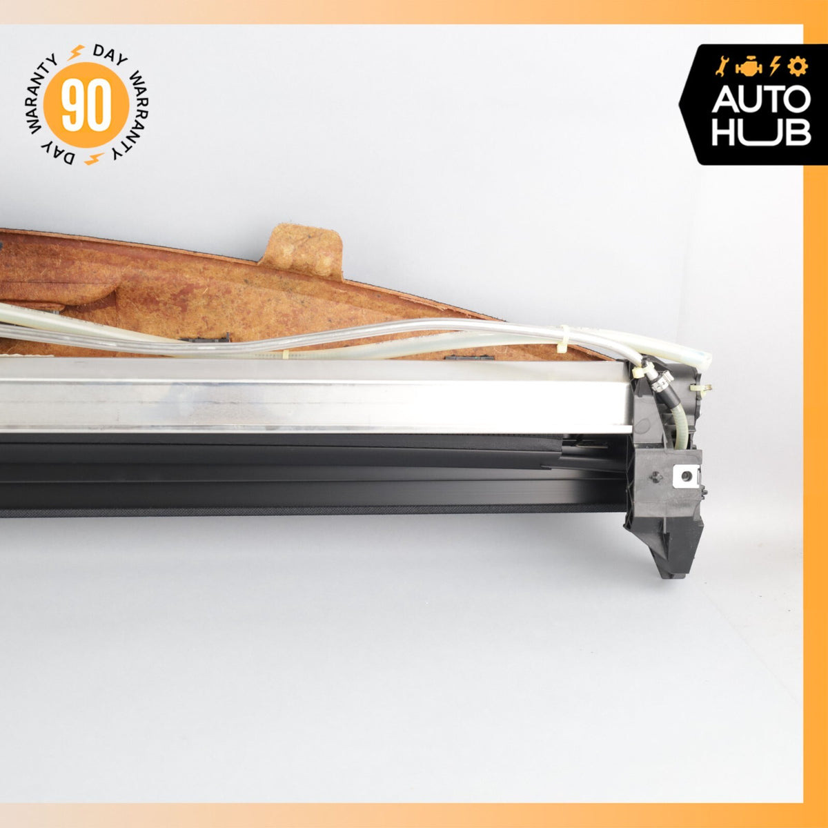 10-13 Mercedes W221 S550 Rear Window Sun Shade Screen Roller Blind w/ Trim OEM - photo 10