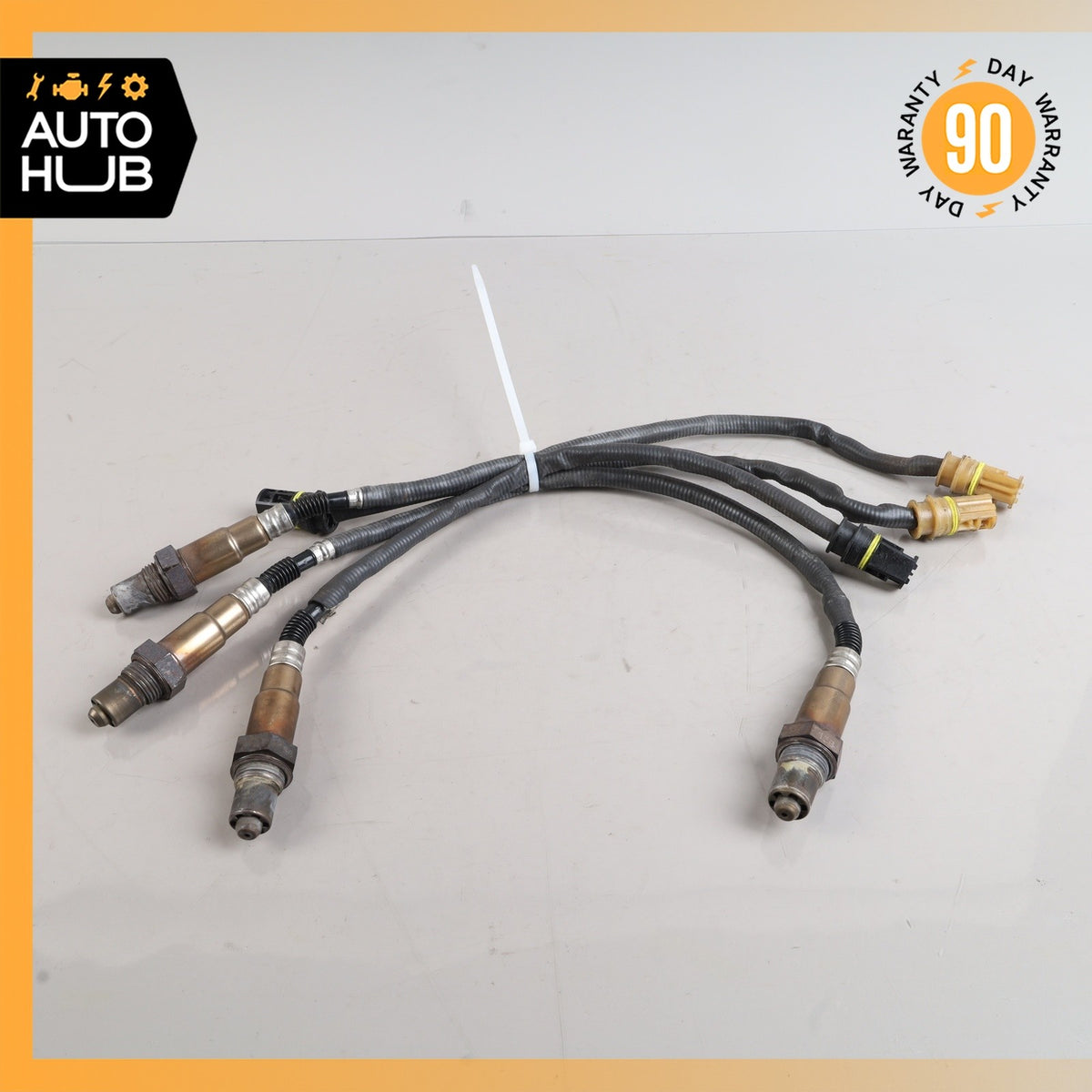 Mercedes W211 E320 E55 AMG Left Side Oxygen O2 Sensor Lambda Set of 4 OEM - photo 2