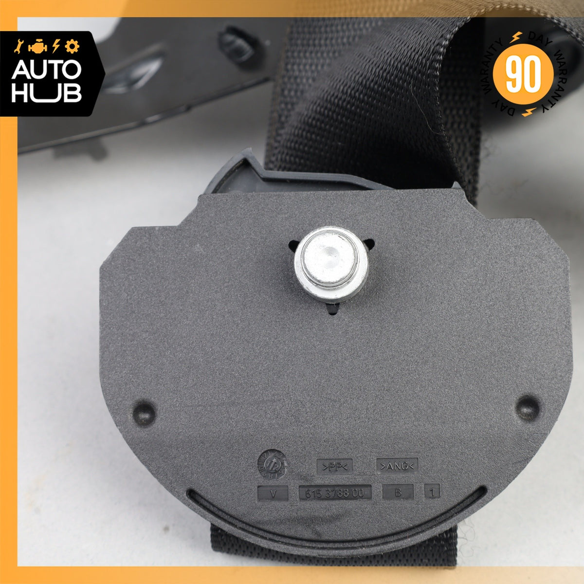 10-13 Mercedes W212 E350 E400 Seat Belt Front Right Passenger Side Black OEM - photo 10
