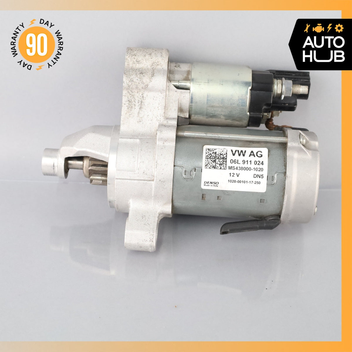 17-19 Audi 4M Q7 Engine Motor Starter 06L911024 OEM 87k - photo 9