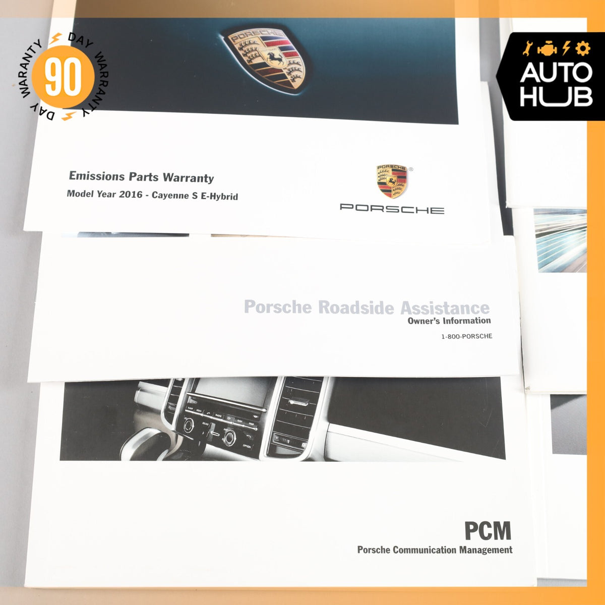 2016 Porsche Cayenne 958 E-Hybrid Operator's Owner's Manual Book Assembly OEM - photo 6