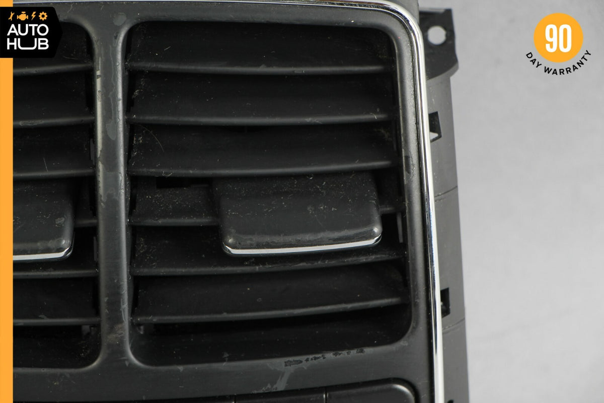 06-11 Mercedes W219 CLS500 CLS55 AMG Rear Seat AC A/C Control Air Vent Black OEM - photo 4